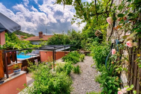 Zeliščni vrt s Trto